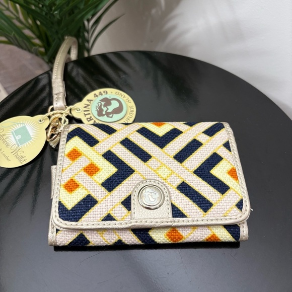SPARTINA 449 Tassel Wristlet in Harbor Light Harbor Light - Picture 3 of 7